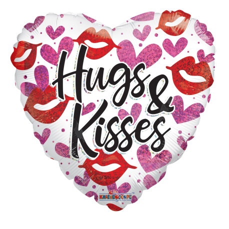 Hugs and Kisses Balloon (18 inch)