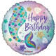 Birthday Mermaid Balloon (18 inch)