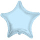 Light Blue Star Balloon 22 inch