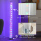 RGB Floor Lamp, Dimmable Corner Lamp with Remote Control &amp; 16 Colours Effects, LED Modern Mood Lighting for Living Room Bedroom 