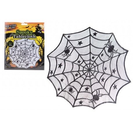 Spiders Web Circle Tablecloth (100cm)