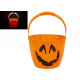 Pumpkin Bucket with Light Up Handle