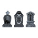 Halloween Cement Graveyard Decoration 14cm (Assorted)