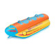 1-3 Riders Inflatable Banana Boat Towable Tube for Boating with Full Nylon Cover