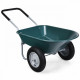 2-Wheeled Wheelbarrow with Pneumatic Tires and Handle