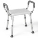 Bath Chair Shower Bench with Detachable Padded Arms