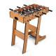 Space Saving Table Football with Durable Handle and 2 Footballs for Adult and Child