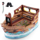 Inflatable Pirate Ship Playhouse with Built in Motor