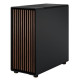 Fractal Design North XL Charcoal Black (TG Dark) Case w/ Dark Tint Glass Window, E-ATX, 3 PWM Fans, USB-C, Walnut Front