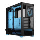 Fractal Design Pop Air RGB (Cyan Core TG) Gaming Case w/ Clear Glass Window, ATX, Hexagonal Mesh Front, Cyan Interior/Accents, 3