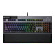 Asus ROG STRIX FLARE II ANIMATE RGB Mechanical Gaming Keyboard w/ PBT Keycaps, USB, ROG NX Red Switches, Detachable Wrist Rest, 