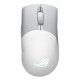 Asus ROG Keris AimPoint Wired/Wireless/Bluetooth Optical Gaming Mouse, 36000 DPI, Swappable Switches, RGB, Mouse Grip Tape, Whit