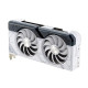 Asus DUAL RTX4070 SUPER OC White, PCIe4, 12GB DDR6X, HDMI, 3 DP, 2550MHz Clock, Overclocked