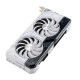 Asus DUAL RTX4070 SUPER OC White, PCIe4, 12GB DDR6X, HDMI, 3 DP, 2550MHz Clock, Overclocked