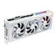 Asus ROG STRIX RTX4080 SUPER OC White, PCIe4, 16GB DDR6X, 2 HDMI, 3 DP, 2670MHz Clock, RGB Lighting, Overclocked