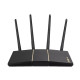 Asus (RT-AX57) AX3000 Dual Band Wi-Fi 6 Extendable Router, Free Network Security, Built-in VPN, Gaming &amp; Streaming, AiMesh