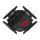 Asus ROG Rapture GT-BE98 BE25000 Quad-Band Wi-Fi 7 Gaming Router, 2x 10G Ports, 2.5G WAN, Game Acceleration, AiMesh, RGB Lightin