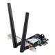 Asus (PCE-AXE5400) AXE5400 Wi-Fi 6E Tri-Band PCI Express Adapter, Bluetooth 5.2, OFDMA &amp; MU-MIMO