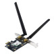 Asus (PCE-AXE5400) AXE5400 Wi-Fi 6E Tri-Band PCI Express Adapter, Bluetooth 5.2, OFDMA &amp; MU-MIMO