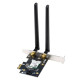 Asus (PCE-AXE5400) AXE5400 Wi-Fi 6E Tri-Band PCI Express Adapter, Bluetooth 5.2, OFDMA &amp; MU-MIMO