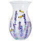 Bees &amp; Lavender Hand Painted Vase