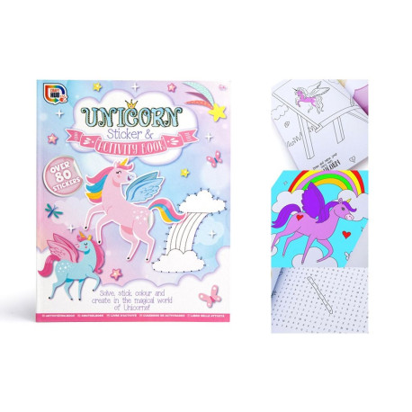 Unicorn Activity and Sticker Set