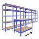 Racking Bundle - Bargain Busting - Boltless 5 Tier Garage Shelves