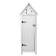 Wooden Garden Shed – White