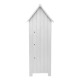 Wooden Garden Shed – White