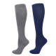 Unisex Anti-Fatigue Sport Compression Socks Varicose Vein Stocking One Pair - Grey S/M