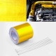 10m x 5cm Adhesive Reflective Wrap Gold Heat Shield Wrap Tape for Car Engine