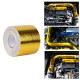 10m x 5cm Adhesive Reflective Wrap Gold Heat Shield Wrap Tape for Car Engine