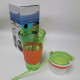 2 In 1 Plastic Travel Snack and Drink Cup - Random Colour