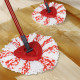 3 PCS Spin Replacement Mop Head Microfibre Mop Compatible with Vileda O-Cedar Easywring 1 Tank System - Red