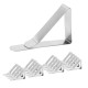 Metal Table Cloth Clips Stainless Steel Picnic Clamps Pegs Cover Holder - Silver