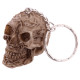 Novelty Keyring - Celtic Skull Head