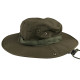 Boonie Sun Hat Bucket Cargo Safari Bush Summer Fishing Hat for Men and Women - Army Green