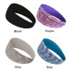 Sports Headbands Exercise Hair Bands Unisex Yoga Sweatbands for Men Women - Black