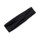 Sports Headbands Exercise Hair Bands Unisex Yoga Sweatbands for Men Women - Black