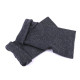 1 Pair Women Cotton Fingerless Arm Winter Gloves Hand Long Warmer Mittens - Grey