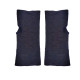 1 Pair Women Cotton Fingerless Arm Winter Gloves Hand Long Warmer Mittens - Navy