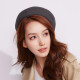 Girls Fashion French Classic Style Beret Hat - Deep Grey