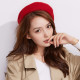 Girls Fashion French Classic Style Beret Hat - Red