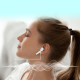 Wireless Bluetooth 5.3 In-Ear Earphones Battery LED Display for iPhone Samsung Android Phones - White