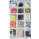 Clothes Sewing Plastic Buttons Assorted Sizes and Colours