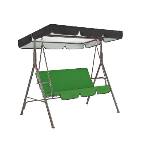 Replacement Canopy for Swing Seat Garden Hammock 2 and 3 Seater Sizes Spare Cover - 164x114x15cm