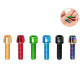 6 pcs/Set Bicycle Stem Bolts M5 x 18mm Stainless Steel Bolt Part for MTB - Multicolor