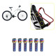 6 pcs/Set Bicycle Stem Bolts M5 x 18mm Stainless Steel Bolt Part for MTB - Multicolor