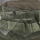 Breathable Sun Hat Bucket Cargo Safari Bush Boonie Summer Fishing Hat for Outdoor Camping - Army Green