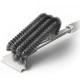 BBQ Grill Cleaning Brush and Scraper Safe Stainless Steel Grill Brush for Grilling Grates - Black